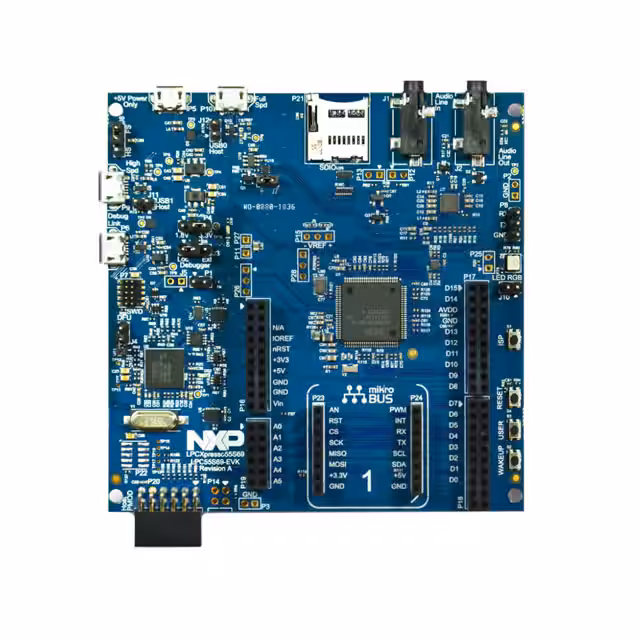 LPC55S69-EVK NXP USA Inc.  Cartes d'évaluation - Embarquées - MCU DSP